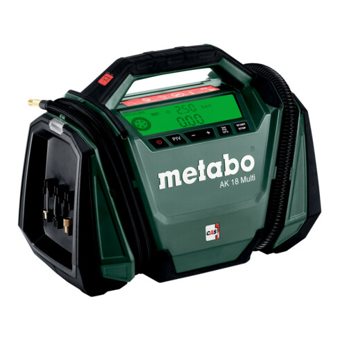 Metabo Compressore a batteria AK 18 Multi (600794850) ; 18V x Li-Power / LiHD +