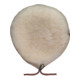Metabo Cuffia di lucidatura in pelle d'agnello 180mm con cinghia-1