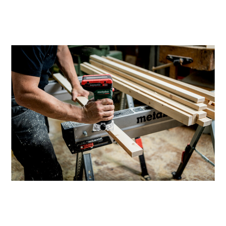 Metabo Défonceuse sans fil FMV 18 LTX BL 8 (601742800), metaBOX 145