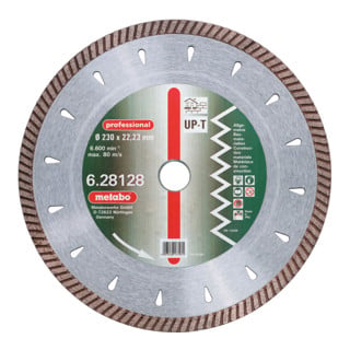 Metabo Diamant-Trennscheibe Dia-TS 115 x 2,2 x 22,23mm Turbo Universal professional