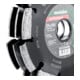 Metabo Diamantfrässcheibe 3, 125x28,5x22,23mm, "professional", "UP", Universal