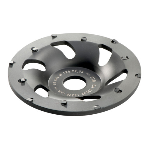 Metabo Diamantschleiftopf PKD "professional" Ø 125 mm (Poly-kristalliner Diamantschleiftopf)