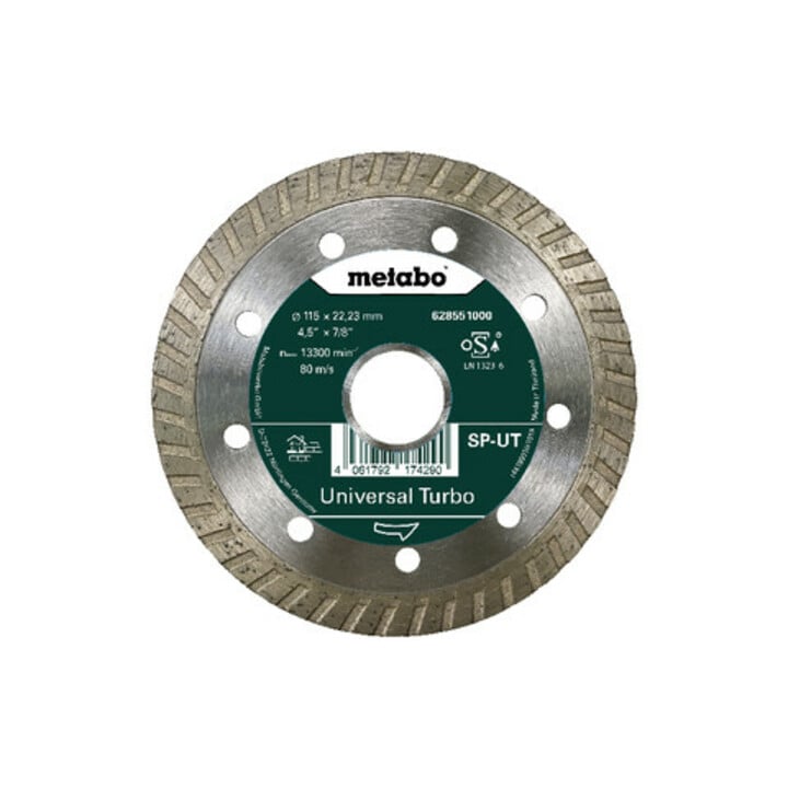 Metabo diamantslijpschijf 115x22,23mm, SP-UT, Universele Turbo SP