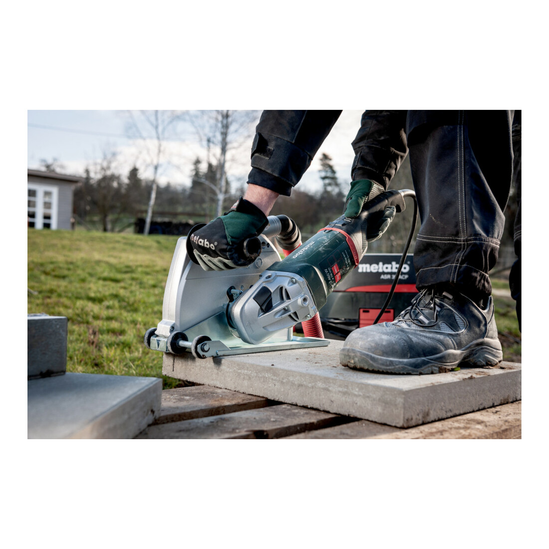 Metabo diamantslijpsysteem TE 24-230 MVT CED met diamantslijpschijf UP; plastic koffer