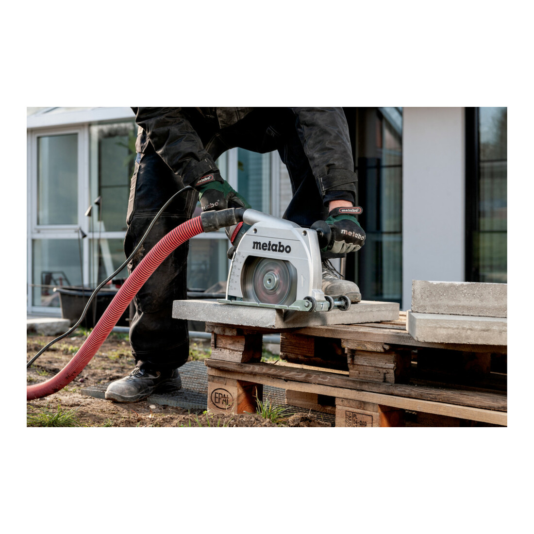 Metabo diamantslijpsysteem TE 24-230 MVT CED met diamantslijpschijf UP; plastic koffer