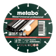 Metabo Diamanttrennscheibe 180x1,6x22,23mm, "MUP", Metall/Universal "professional" (628549000)