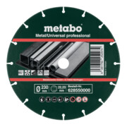 Metabo Diamanttrennscheibe 180x1,6x22,23mm, "MUP", Metall/Universal "professional" (628549000)