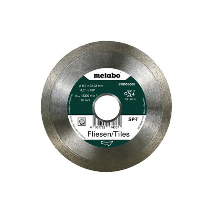 Metabo Diamanttrennscheibe SP - T, 115x22,23 mm, Fliesen