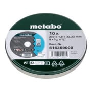 Metabo Dischi da taglio SP 230x1,9x22,23 Inox, TF 41, in scatola di latta-1