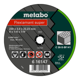 Metabo Dischi da taglio diamantati UP Universal