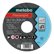 Metabo Disco da taglio Flexiarapid super A 60-R