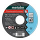 Metabo Disco da taglio Flexiarapid super 115x1,2x22,23 Inox, versione diritta-1