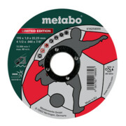 Metabo Disco da taglio Limited Edition Soccer 115x1,0x22,23mm, Inox, dritto-3