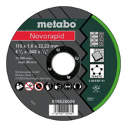 Metabo Disco da taglio Novorapid 115x1,0x22,2 Universal