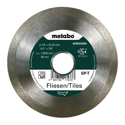 Disco diamantato Metabo "SP-T", Tile "SP