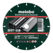 Metabo Disque diamant 230x1,6x22,23mm, "MUP", métal/universel "professional" (628550000)