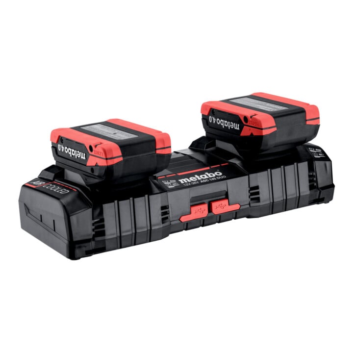Metabo Doppel-Schnellladegerät ASC 145 DUO , 12-36 V, "AIR COOLED", EU