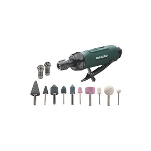 Metabo Druckluft-Geradschleifer DG 25 Set Kunststoffkoffer