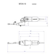 METABO  Elektronische bandslijper, Type: BFE9-20-5