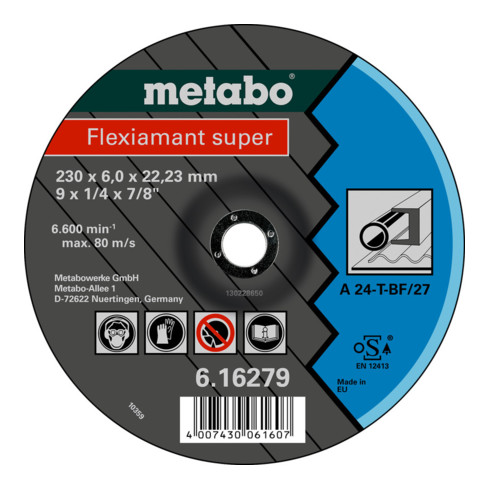 Metabo Flexiamant super staal