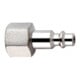 Metabo Gewindestecknippel ISO 1/4" IG