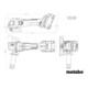 Metabo Haakse accu-slijper W 18 L BL 9-115 (602373850) doos-5