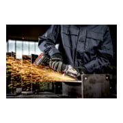 Metabo Haakse accu-slijper WB 18 LT BL 11-125 Quick (613054840) met rem, snelspanmoer, draaibare accu-pack; metaBOX 165 L