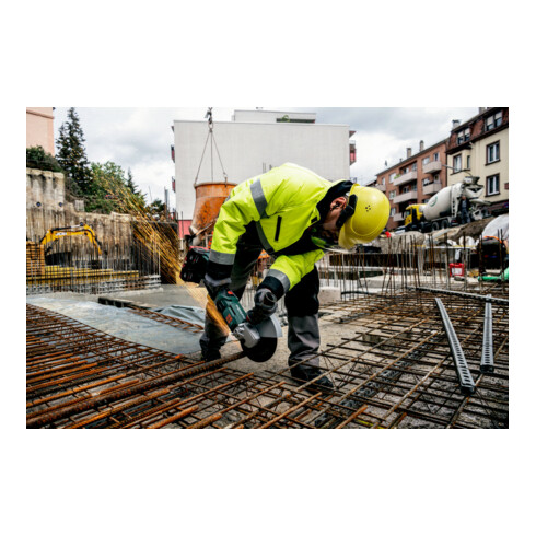 Metabo Haakse accu-slijper WPB 36-18 LTX BL 24-230 Quick (613103840) met rem, snelspanmoer, draaibare handgreep, dodemansschakelaar; Kunststof koffer