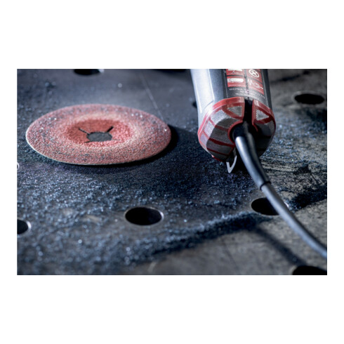 Metabo Haakse slijper WEPBA 19-150 Q DS M-Brush (613117000) met rem, snelspanmoer; doos