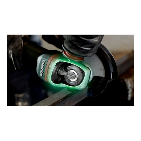Metabo Haakse slijper WEPBA 19-150 Q DS M-Brush (613117000) met rem, snelspanmoer; doos