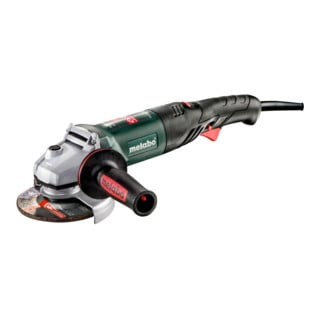 Metabo haakse slijpmachine WEV 1500-125 Quick RT plastic koffer
