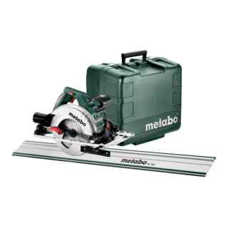 Metabo handcirkelzaag KS 55 FS set met geleiderail FS 160; plastic koffer
