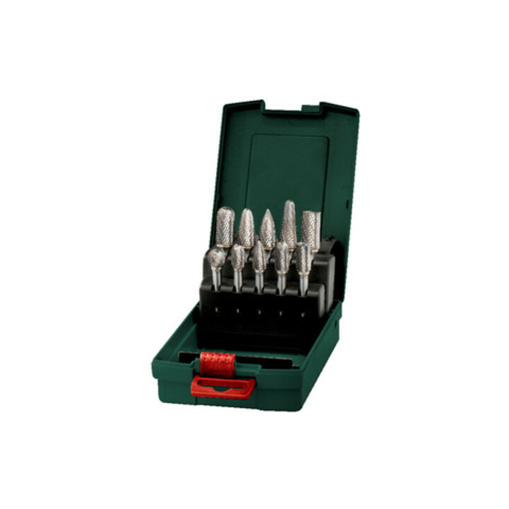 Metabo hardmetalen frezenset, 10 stuks