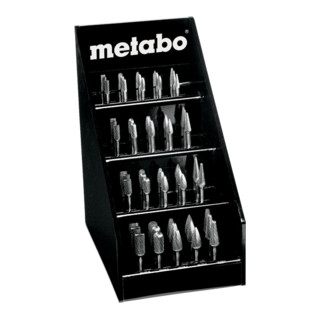 Metabo Hartmetall-Fräser-Display, 40-teilig