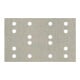 Metabo Hecht-schuurbladen 80 x 133 mm, P 120, 16 gaten, met klittenband (SRA)