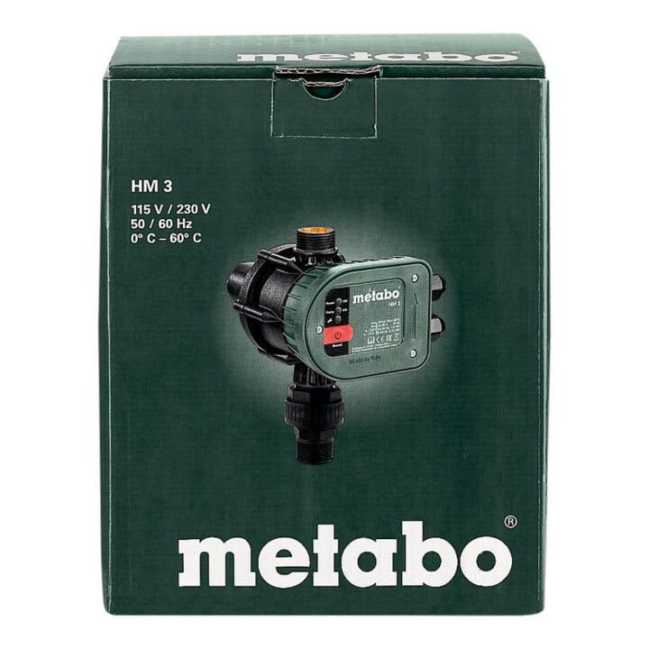 Metabo HM 3 - Elektronischer Druckschalter mit Trockenlaufschutz