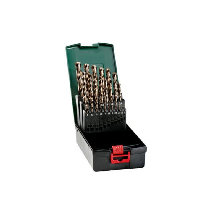 Metabo HSS-Co-Bohrerkassette, 25-teilig