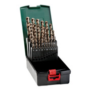 Metabo HSS-Co plastic koffer SP, 25 delig