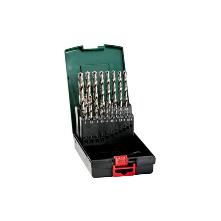 Metabo HSS-G-Bohrerkassette, 19-teilig