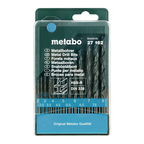 Metabo HSS-R boorcassette, 13 stuks