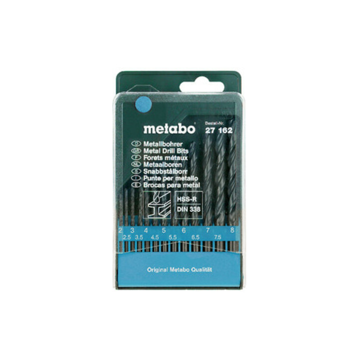 Metabo HSS-R boorcassette, 13 stuks