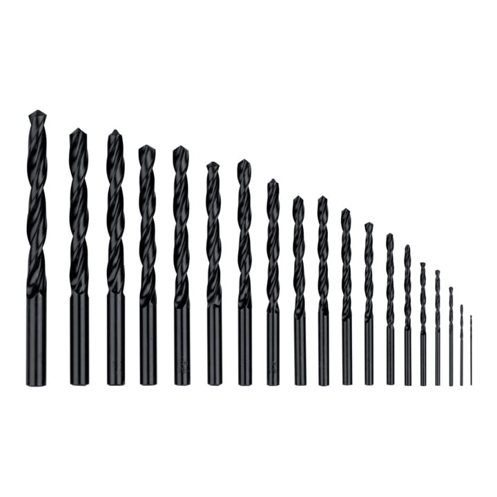 Metabo HSS-R boorcassette-SP, 19 stuks