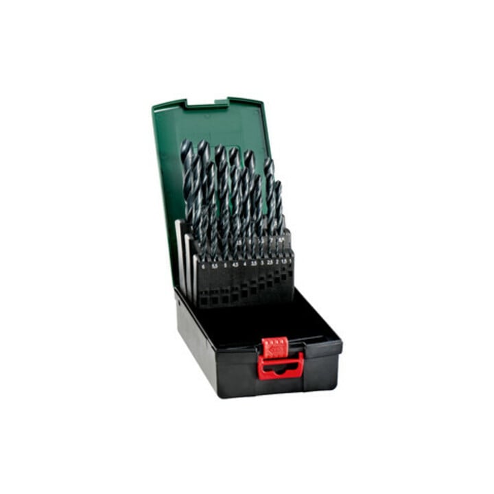 Metabo HSS-R kunststof cassette SP, 25 delig