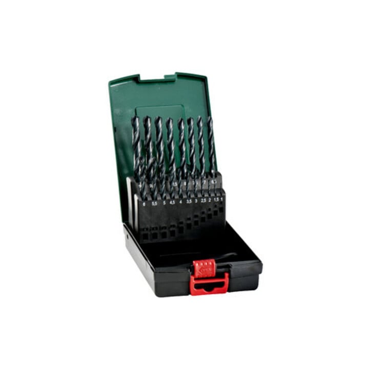 Metabo HSS-R-Kunststoffkassette SP, 19-teilig