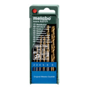 Metabo HSS-TiN-Bohrerkassette, 6-teilig