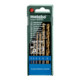 Metabo HSS-TiN boorcassette, 6 delig