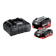 Metabo jeu de batteries de base LiHD-1