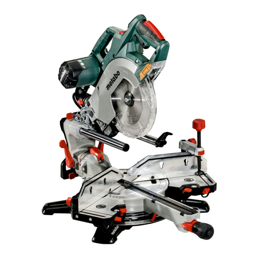 Metabo Kappsäge KGSV 72 Xact SYM mit Zugfunktion und symmetrisch verstellbarem Anschlagsystem; Karton