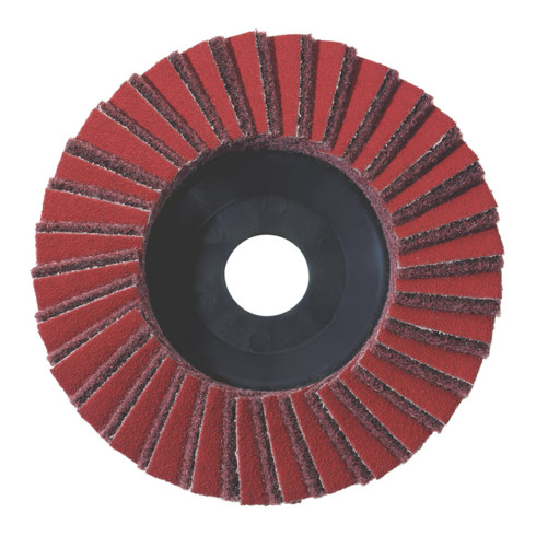 Metabo Kombi-Lamellenschleifteller 125 mm, grob, aus Viesmaterial und Schleifpapier