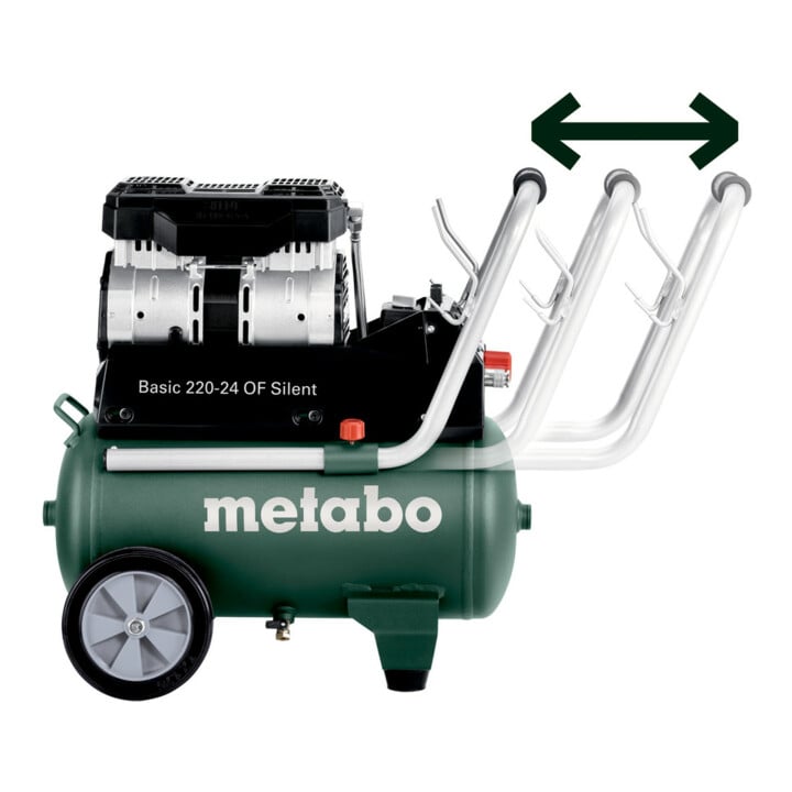 Metabo Kompressor Basic 220-24 OF Silent (601593000), Karton